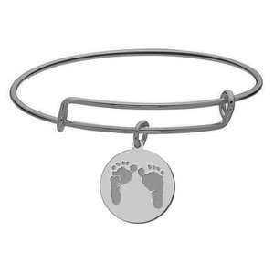 Custom Footprint Expandable Bracelet