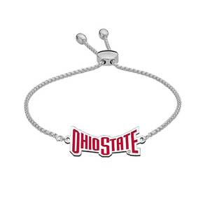 Ohio State University Color Enamel Banner Bracelet