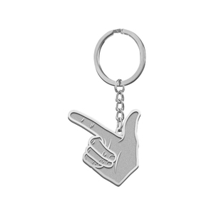 Texas Tech Guns Up Keychain