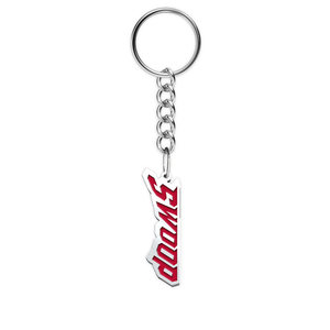 University of Utah Color Enamel Swoop Keychain