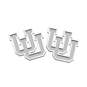 Pair of University of Utah Intertwined U Cuff Links