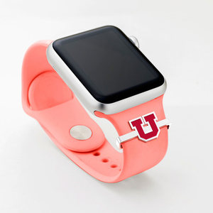 University of Utah Color Enamel U Watch Charm