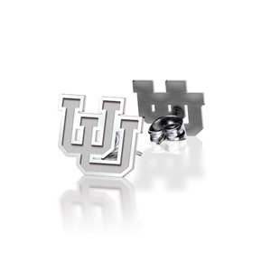 Pair Of University of Utah Intertwined U Earrings