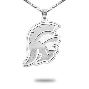 USC Trojan Head Necklace