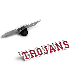 USC Color Enamel Block Trojans Pin