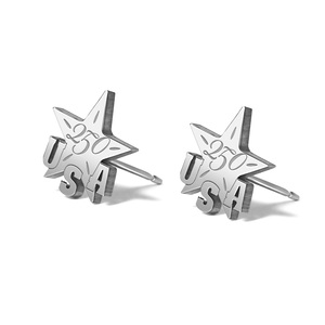USA 250 Star Earrings