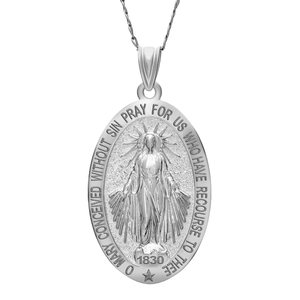 Sterling Silver Miraculous Medal