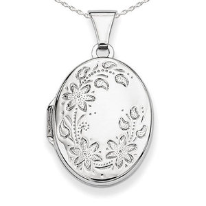 Oval Photo Locket