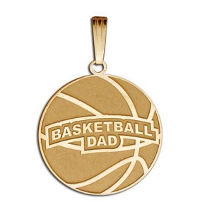 Basketball Dad Pendant