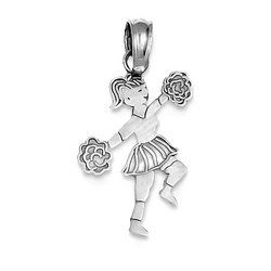 Cheerleader Charm or  Pendant