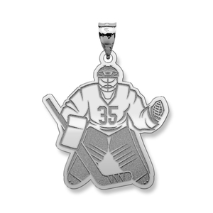 Custom Hockey Goalie Pendant