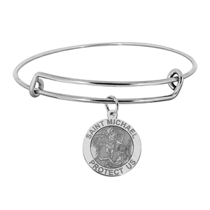 Saint Michael Expandable Bracelet