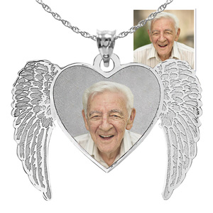 Angel Heart Picture Pendant