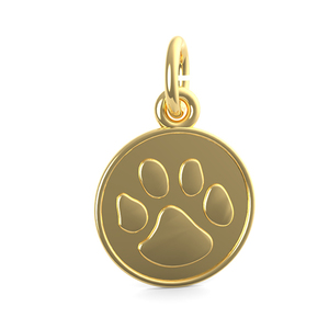 Large Paw Print Charm