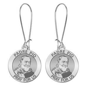 Padre Pio Earrings  EXCLUSIVE 