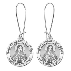 Sacred Heart of Jesus Earrings  EXCLUSIVE 