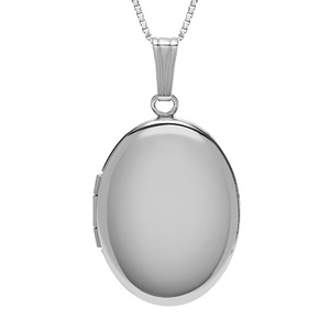 Build Your Own 2 Picture Oval Locket