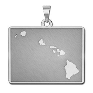 Personalized Hawaii  Pendant or Charm