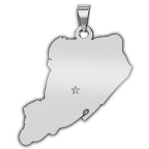 Personalized  New York City   Staten Island Pendant or Charm