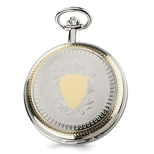 Charles Hubert Photo Two Tone Pocket Watch