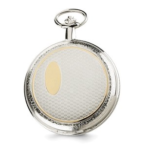 Charles Hubert Photo Two Tone Pocket Watch