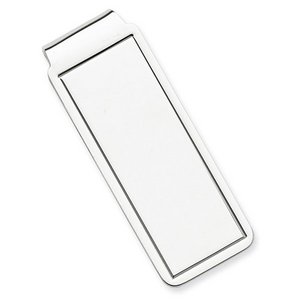 Engravable Sterling Silver Money Clip