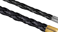 Genuine Black Leather Chains